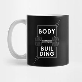 Bodybuilding with Weight bench Mug